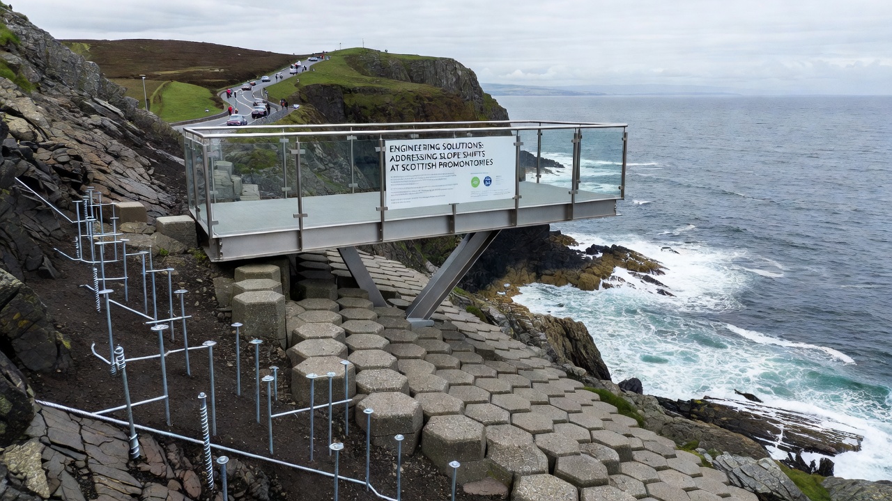 Targeted Engineering Projects Tackle Slope Movement on Scotland's Popular Coastal Headlands
